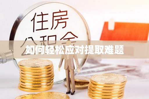 龙子湖如何轻松应对提取难题