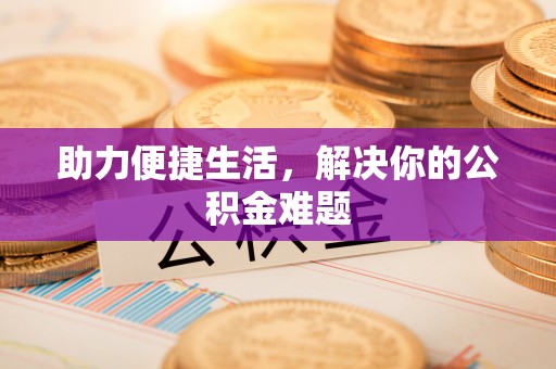 龙子湖助力便捷生活，解决你的公积金难题