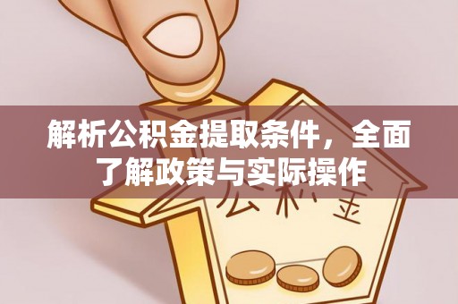 龙子湖解析公积金提取条件，全面了解政策与实际操作