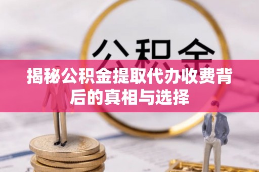 龙子湖揭秘公积金提取代办收费背后的真相与选择
