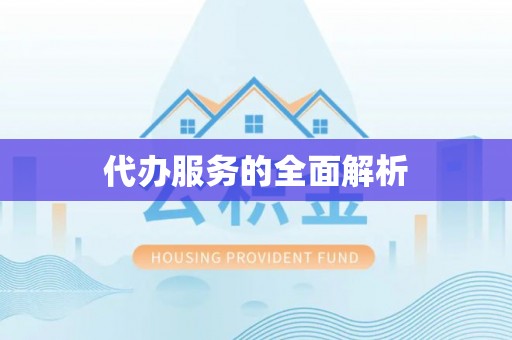 龙子湖代办服务的全面解析