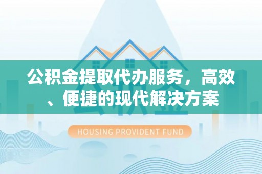 龙子湖公积金提取代办服务，高效、便捷的现代解决方案