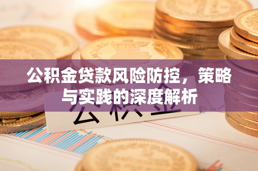 龙子湖公积金贷款风险防控，策略与实践的深度解析