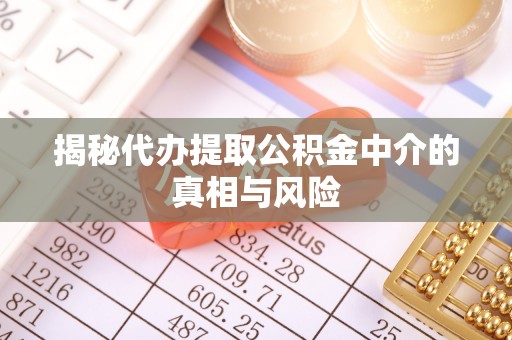 龙子湖揭秘代办提取公积金中介的真相与风险