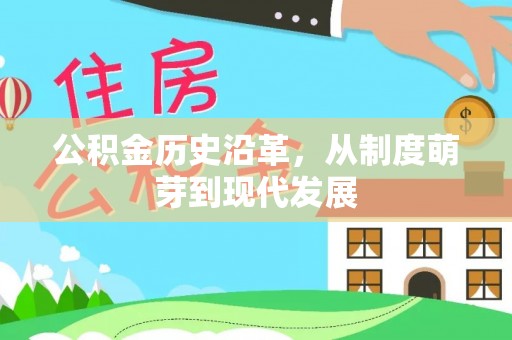 龙子湖公积金历史沿革，从制度萌芽到现代发展