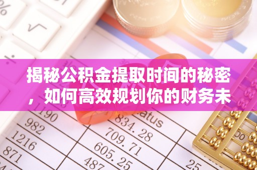 龙子湖揭秘公积金提取时间的秘密，如何高效规划你的财务未来