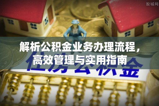 龙子湖解析公积金业务办理流程，高效管理与实用指南