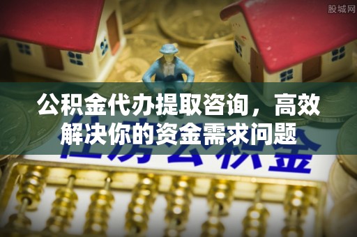 龙子湖公积金代办提取咨询，高效解决你的资金需求问题