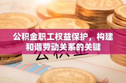 龙子湖公积金职工权益保护，构建和谐劳动关系的关键