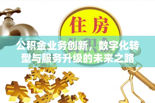 龙子湖公积金业务创新，数字化转型与服务升级的未来之路