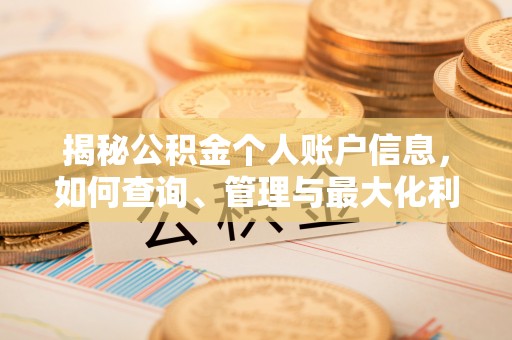 龙子湖揭秘公积金个人账户信息，如何查询、管理与最大化利用