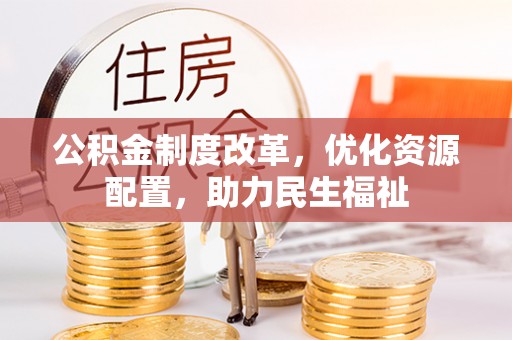 龙子湖公积金制度改革，优化资源配置，助力民生福祉