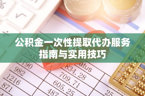 龙子湖公积金一次性提取代办服务指南与实用技巧