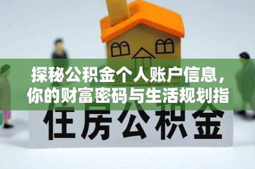 龙子湖探秘公积金个人账户信息，你的财富密码与生活规划指南
