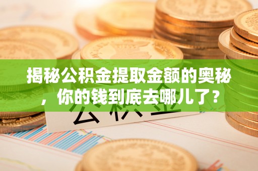 龙子湖揭秘公积金提取金额的奥秘，你的钱到底去哪儿了？