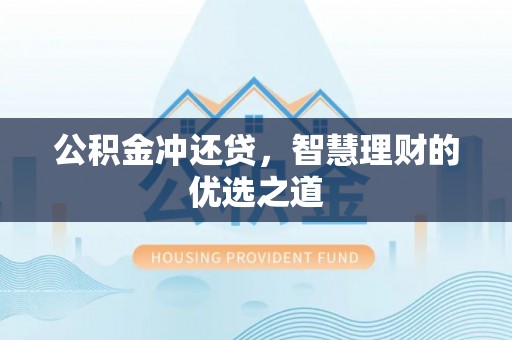 龙子湖公积金冲还贷，智慧理财的优选之道