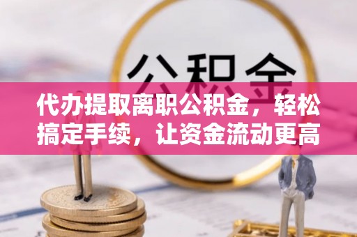 龙子湖代办提取离职公积金，轻松搞定手续，让资金流动更高效