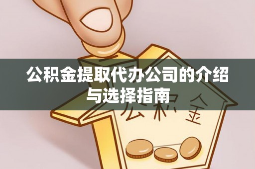 龙子湖公积金提取代办公司的介绍与选择指南