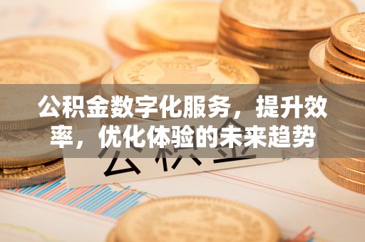 龙子湖公积金数字化服务，提升效率，优化体验的未来趋势