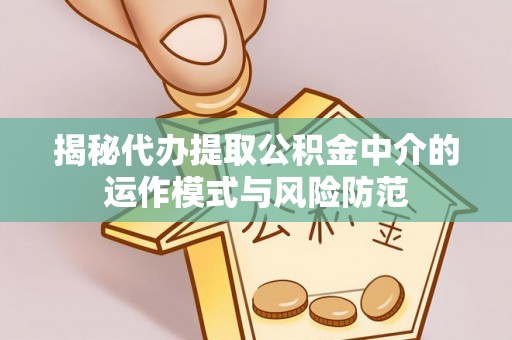 龙子湖揭秘代办提取公积金中介的运作模式与风险防范