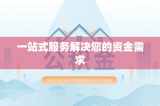 龙子湖一站式服务解决您的资金需求
