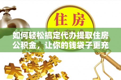 龙子湖如何轻松搞定代办提取住房公积金，让你的钱袋子更充实